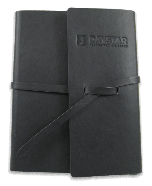 Tie-wrap Journal with Daystar Logo