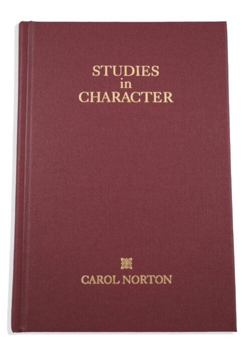 <i>Studies in Character</i> by Carol Norton, C.S.D.